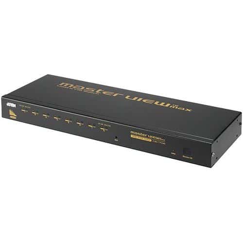 Commutateur CS1708A KVM VGA-USB/PS2 cascadable 8 ports ATEN