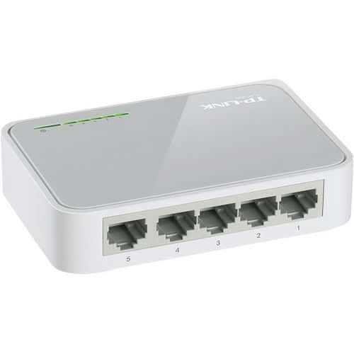 Commutateur réseau RJ45 10/100 - 5 ports SOHO TP-Link