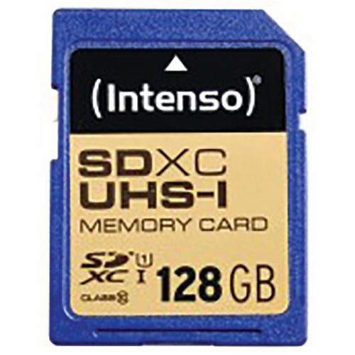 Carte SDHC UHS-I Class 10 - 128Go INTENSO