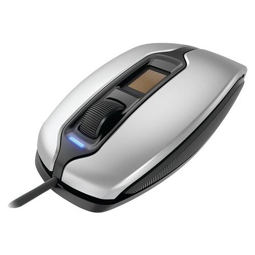 Souris avec lecteur d'empreintes MC 4900 USB argent CHERRY