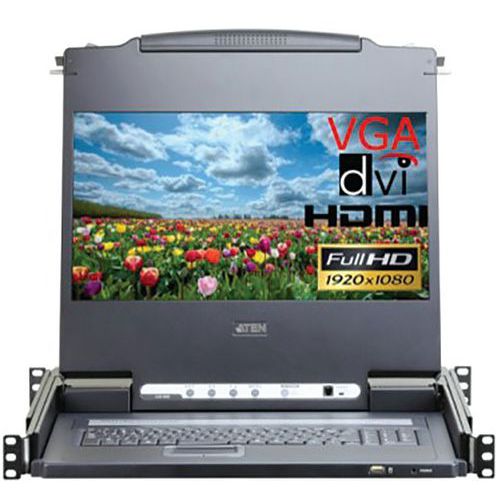 Console LCD HDMI-DVI-VGA/USB Full HD 1080P ATEN