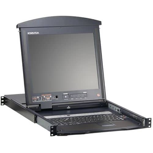 Console KVM 17'' dual rail 16 ports ATEN