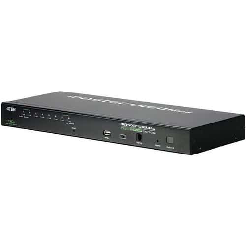 Commutateur KVM IP 8 PORTS VGA/PS2-USB AFF.MOSAÏQUE ATEN