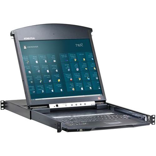 Console LCD 17 KVM IP 8 ports RJ45 ATEN