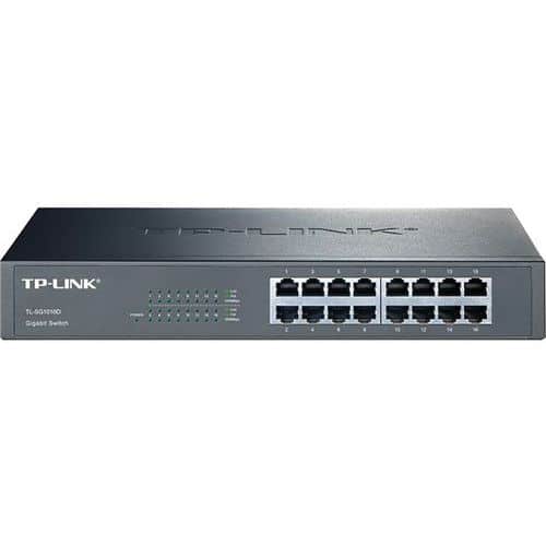 Commutateur 16 ports Gigabit metal 11 Tplink TL-SG1016D