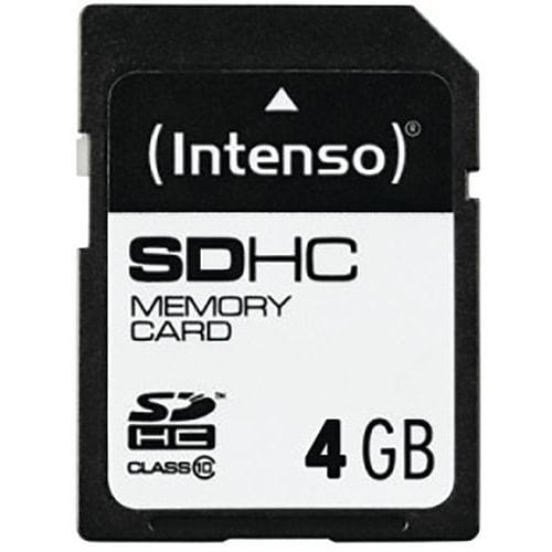 Carte SDHC Class 10 - 4Go INTENSO