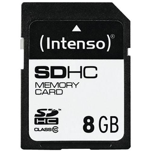 Carte SDHC Class 10 - 8Go INTENSO