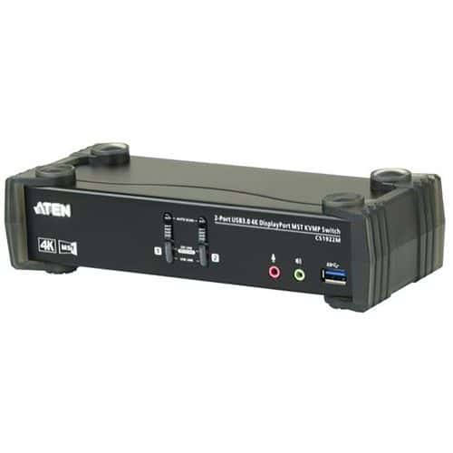 Commutateur KVM double écran DP 1.2 et HDMI 2.0/USB- ATEN