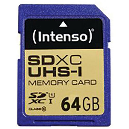 Carte SDHC UHS-I Class 10 - 64Go INTENSO