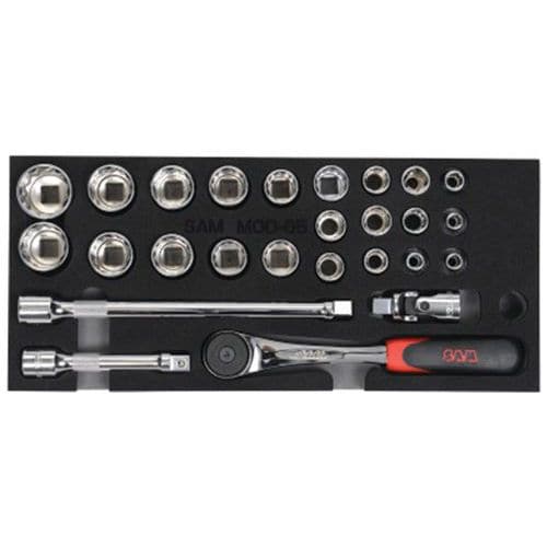 Module mousse 22 outils 1/2'' en pouce