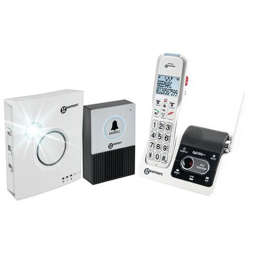 Téléphone interphone Amplidect 595 U.L.E Doorbell - Geemarc