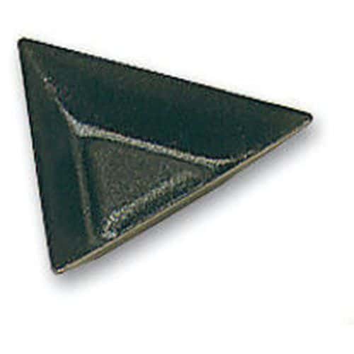 Moule à petits fours triangle Exopan - Lot de 25 - Matfer