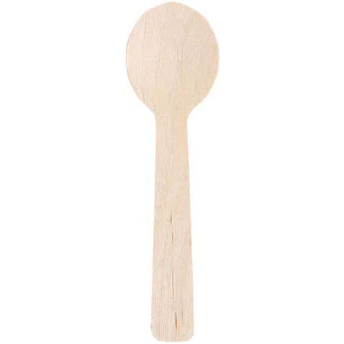 Cuillière en bois - Lot de 100 - Matfer