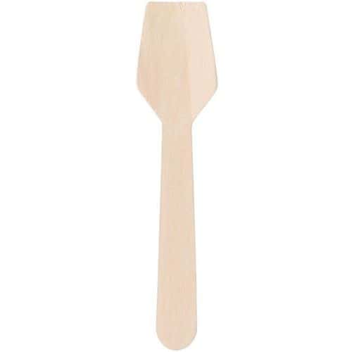 Cuillière à glace en bois - Lot de 100 - Matfer