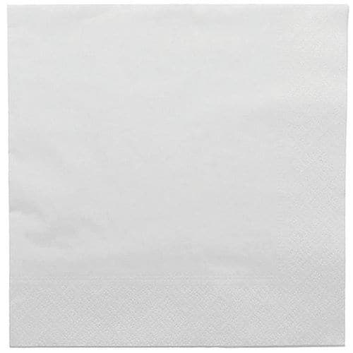 Serviette en papier ouate 2 plis - Lot de 100 - Matfer Flo