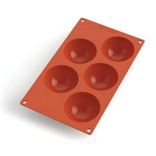 Plaque silicone de 5 demi-sphères Gastroflex - Matfer