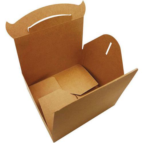 Boîte en carton kraft - Lot de 50 - Matfer