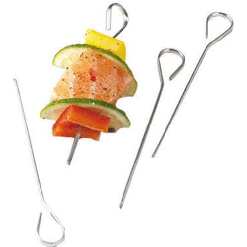 Brochette en inox - Lot de 12 - Matfer