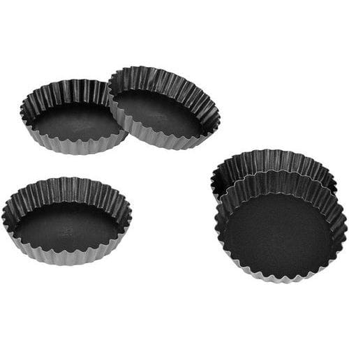 Moule génois cannelé Exopan - Lot de 12 - Matfer