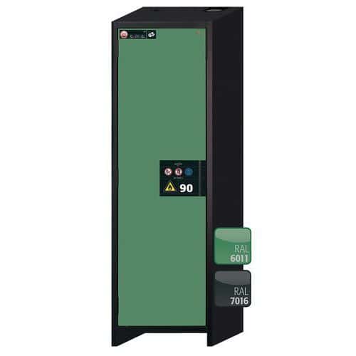 Armoire de sécurité Q-PEGASUS-90 Gris/Vert RAL 6011 - asecos