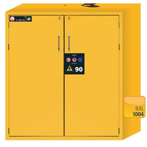 Armoire de sécurité S-CLASSIC-90 Jaune RAL 1004 - asecos