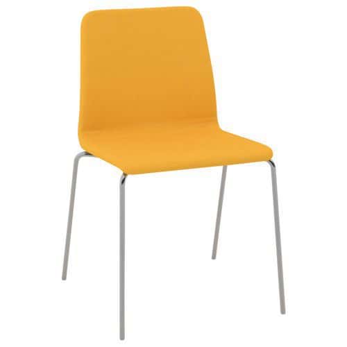 Chaise de réunion Celte tissu polyester non feu Quadrifoglio