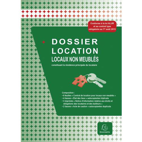 Dossier location locaux non meublés