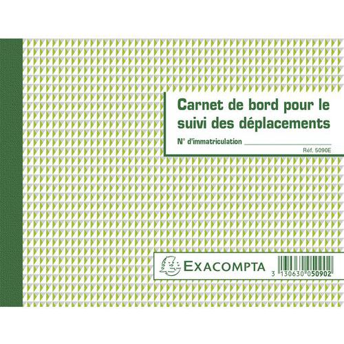 Carnet de bord pour le suivi des déplacements