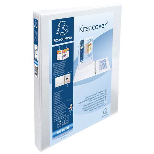 Classeur polypropylène personnalisable Kreacover - 2 anneaux