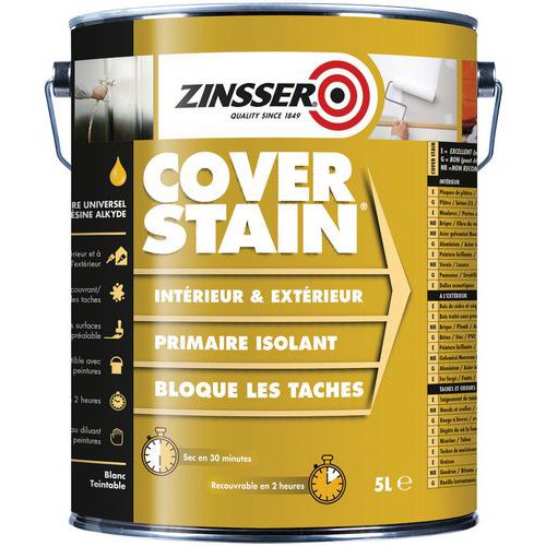 Primaire isolant intérieur et extérieur  CoverStain - Zinsser