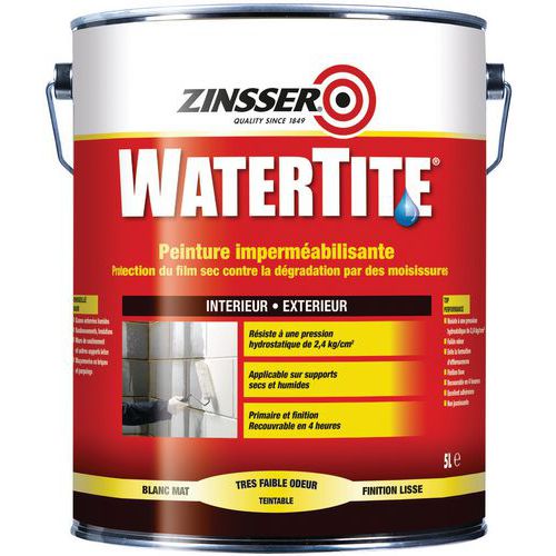 Peinture imperméabilisante Watertite - Zinsser