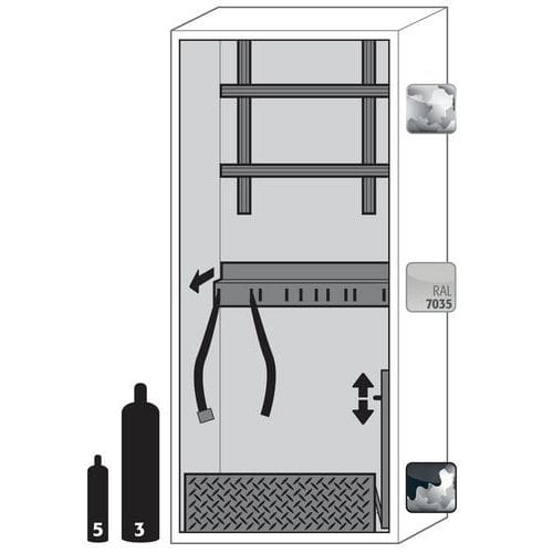 Armoire G-ULTIMATE-90 - Confort - 898mm - Asecos