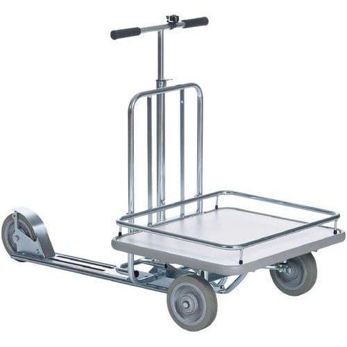 Trottinette industrielle à plateau - capacité 150 kg