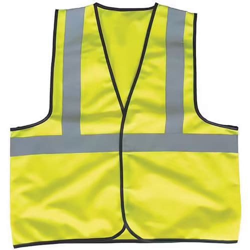 Gilet haute visibilité Jaune - Manutan Expert