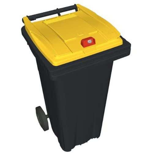 Conteneur mobile pour la collecte sélective de déchets - 120 L - Emballage