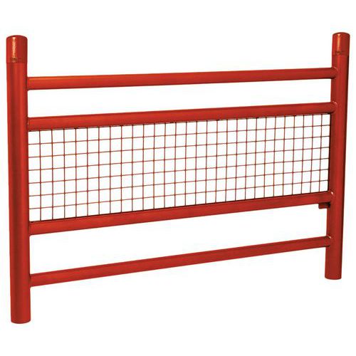 Barrière Linea spéciale Ecole 1.57 m grillagée - galva - Procity