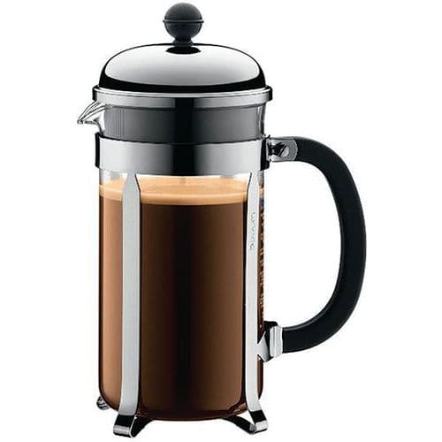 Cafetiere Chambord 8 tasses chrome - Bodum