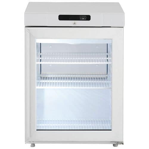 Table top positif inox vitrée 125 L Eberhardt Froid