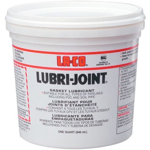 Lubrifiant pour joints caoutchouc - Lubri-Joint - Laco