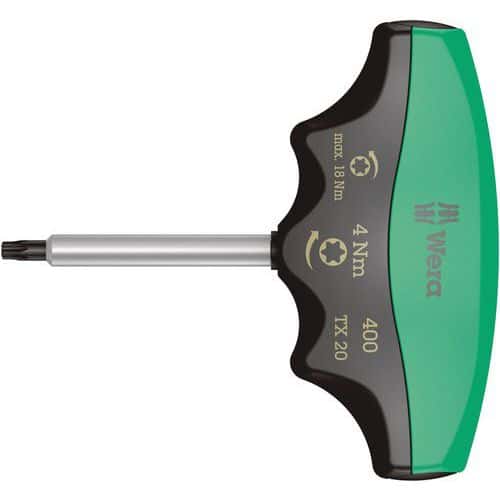 Indicateur de couple Torx - 400 TX- Wera