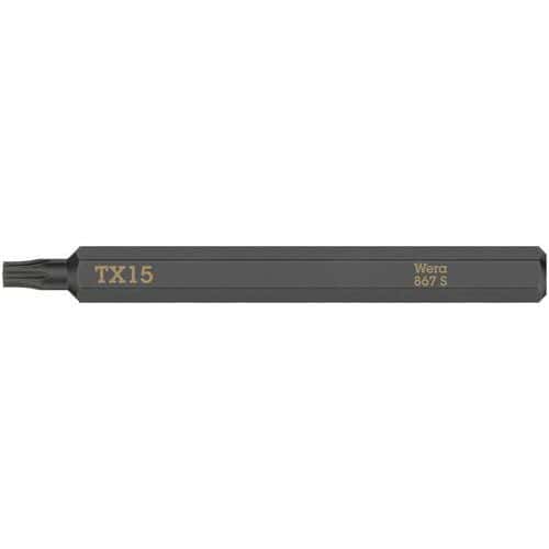 Embout Torx - 867 S Torx - Wera