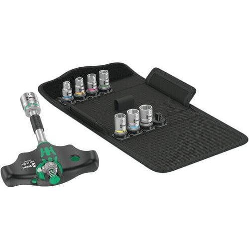 Etui d'embouts 9 pièces - Kraftform Kompakt 400 RA Set 2 - Wera