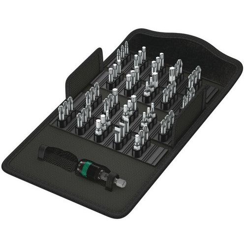 Etui d'embouts 61 pièces - Bit-Safe 61 Universal 1 - Wera