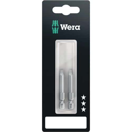 Embout extra rigide vis carrée - 868/4 Z SB - Wera