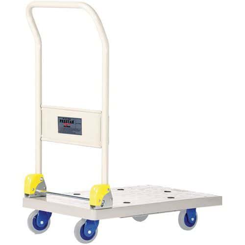 Chariot plastique dossier rabattable - Force 150 kg