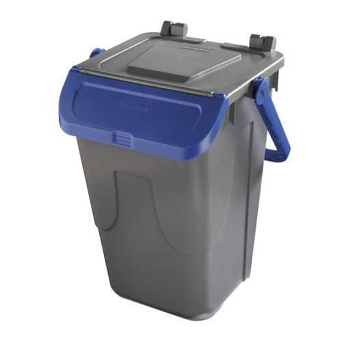 Poubelle de recyclage plastique 35L - Mobil Plastic