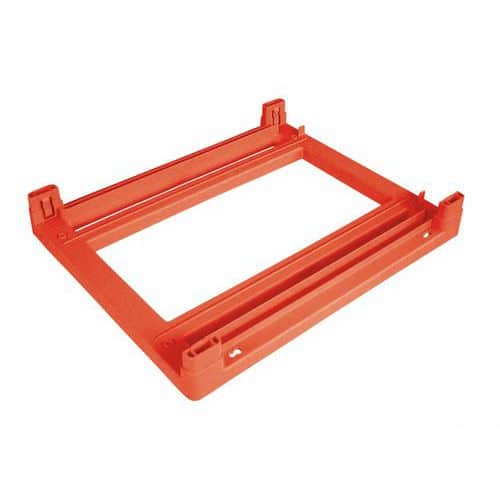 Base 350 x 430 mm pour système de rangement gratstack - Gratnells