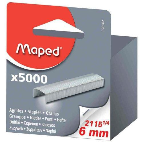 Boite de 5000 agrafes type sp 19 - Maped