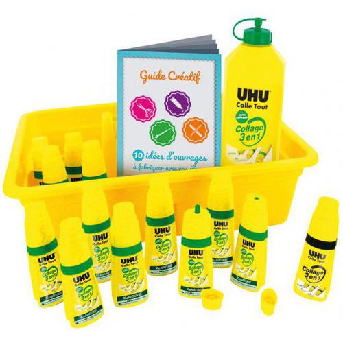 Pack scolaire twist & glue renature - Uhu