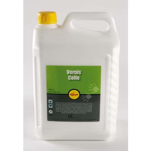 Flacon 5 litres vernis colle - Pichon